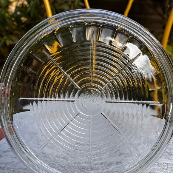 Vintage Fire King Table Server (Hot Plate) w Handles - Picture 4 of 5